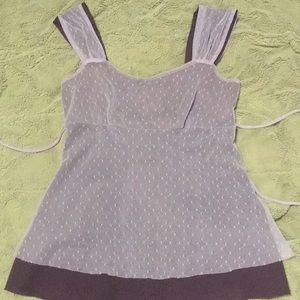 Vintage cap sleeve tank